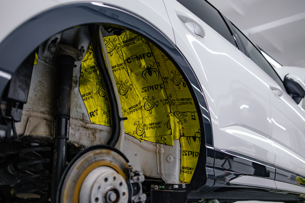 Преимущества шумоизоляции арок