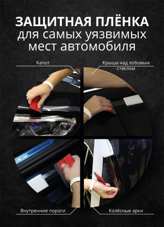 Комплект для защиты уязвимых мест автомобиля - 1