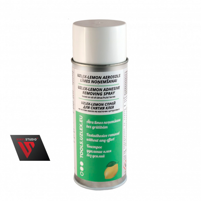 UZLEX Спрей для снятия акрилового клея, цитрусовый 400 мл - 0