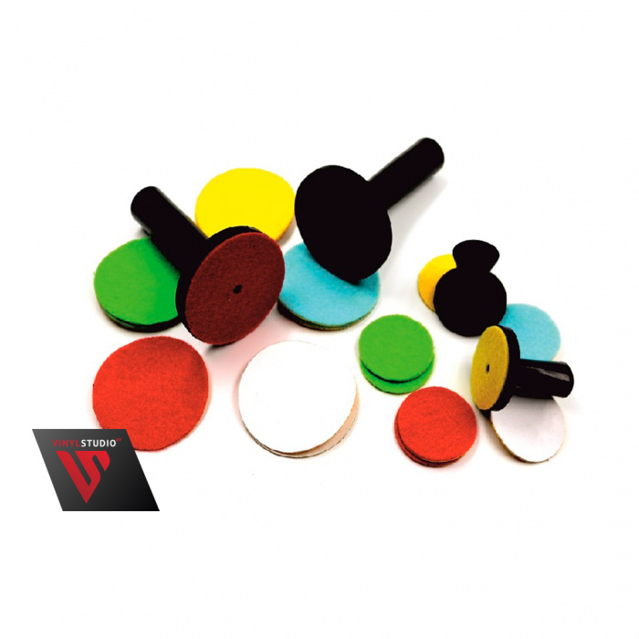 UZLEX Цветные насадки для магнитов 44 мм, (5 шт.) 65050108 - 0