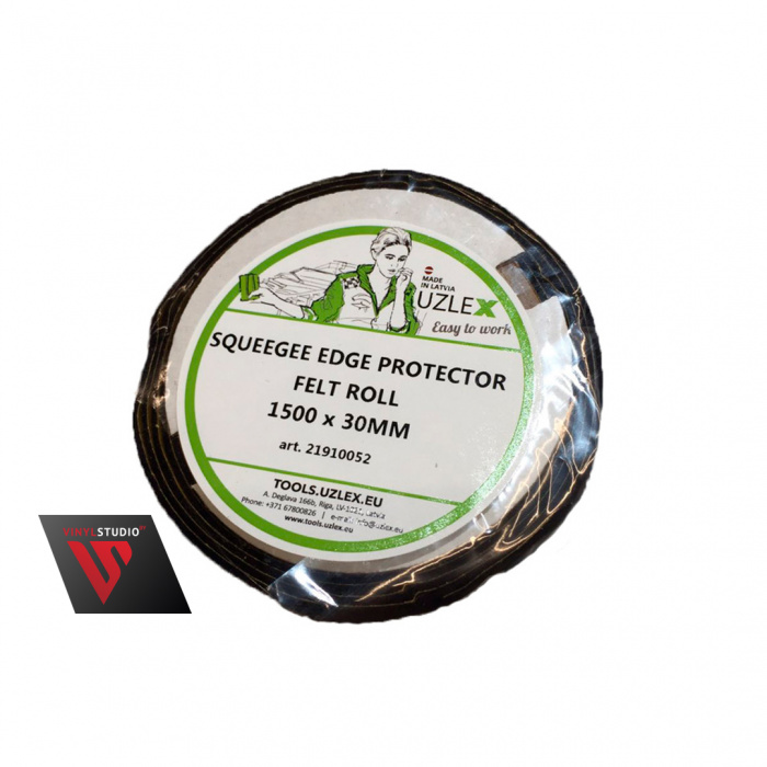 UZLEX фетровая насадка для ракеля в рулоне 150×3см, 21910052 - 0