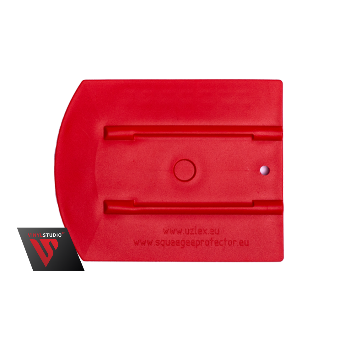 Uzlex Ракель эргономичный 50 М1 красный 4+ (110 x 90 мм + 30 град.) серия WRAP 21910596