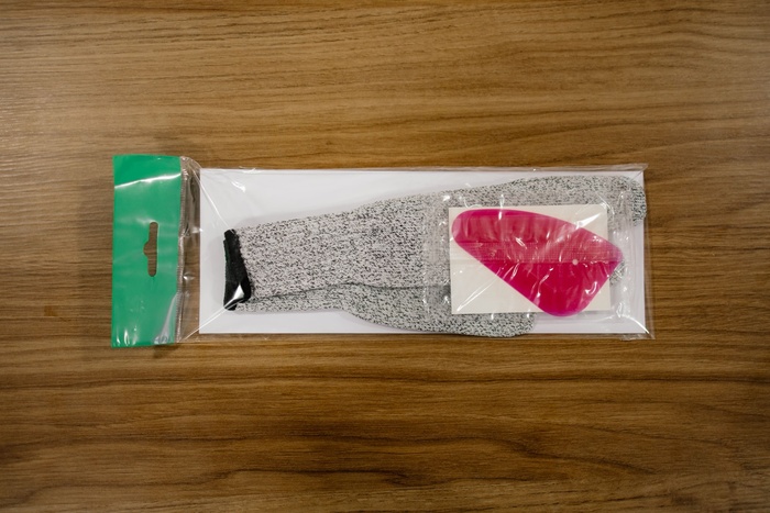 Комплект для оклейки пленки - Pink Chizzy+Glove - 0