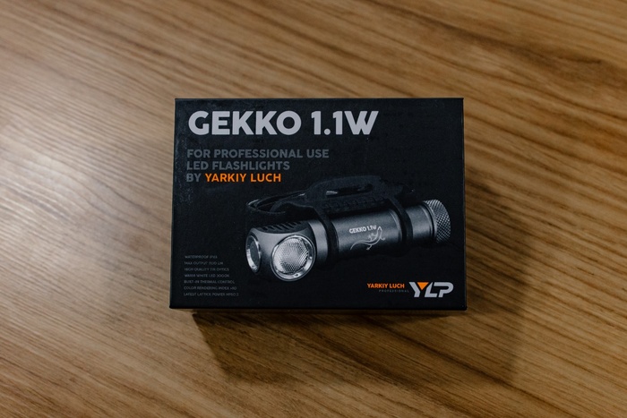 Фонарь ЯРКИЙ ЛУЧ YLP GEKKO 1.1W налобный - 0